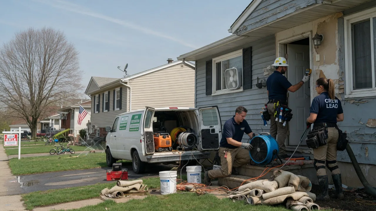 Flood Cleanup in Gwynneville, IN near me