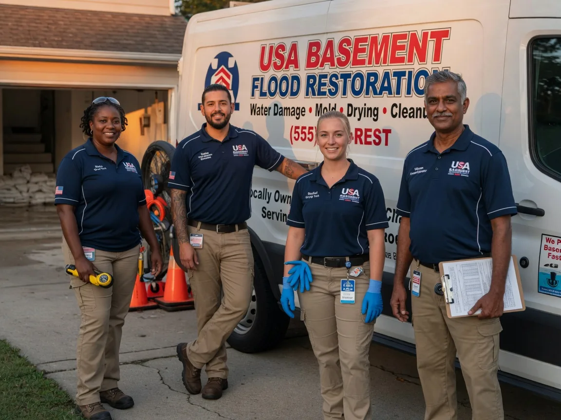 Basement Flood Cleanup company in Gwynneville, IN
